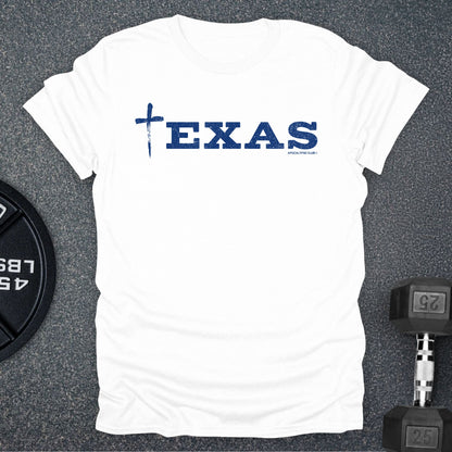 Apocalypse Club Texas Faith White gym t-shirt