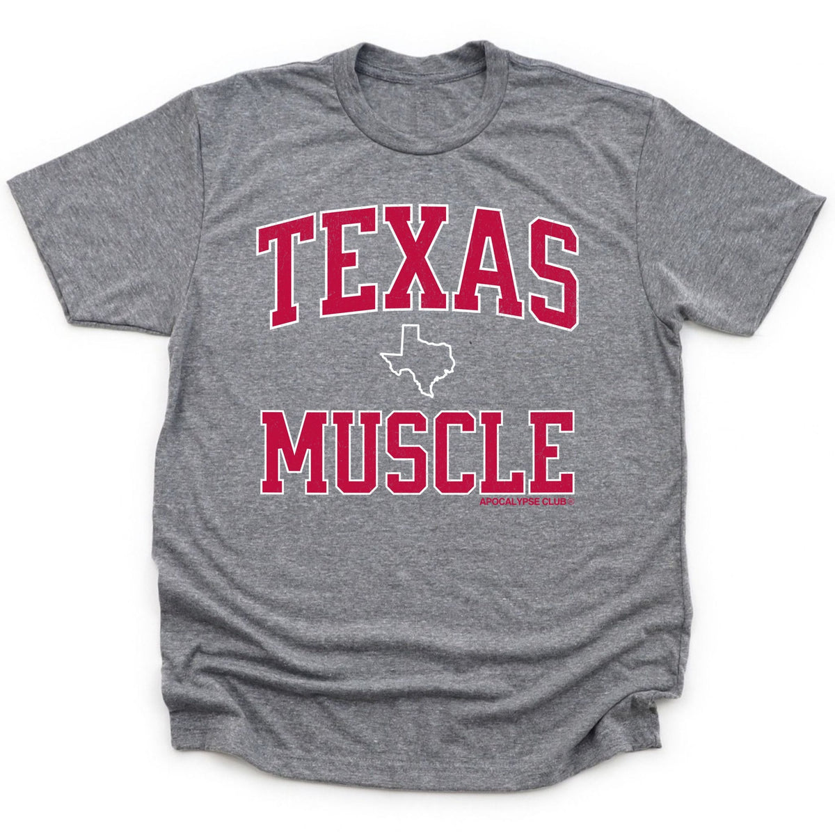 Apocalypse Club Texas Muscle Premium Heather gym t-shirt