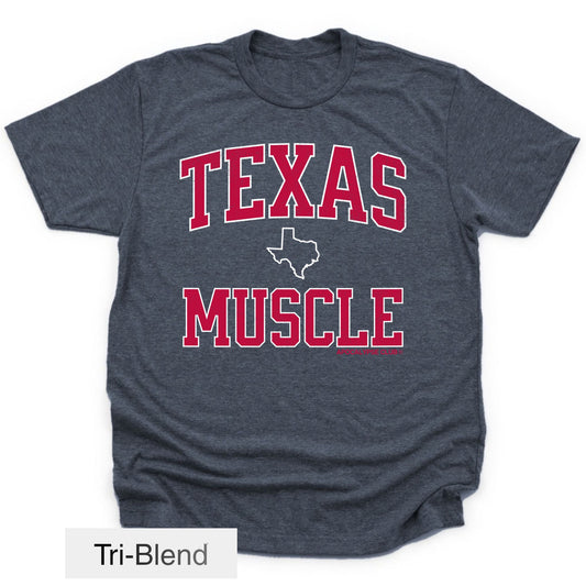 Apocalypse Club Texas Muscle Vintage Navy gym t-shirt