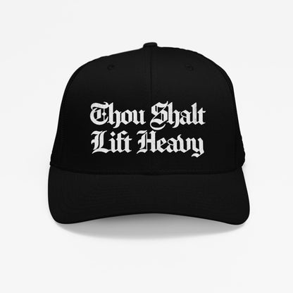 Thou Shalt Lift Heavy Trucker Hat - USA & APAC exclusive