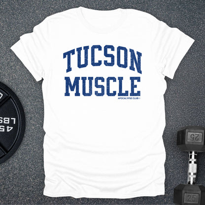 Apocalypse Club Tucson Muscle White gym t-shirt