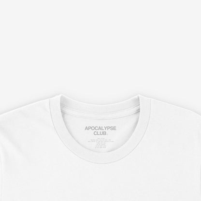 Vegains Vegan Gym T-Shirt White