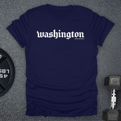 Apocalypse Club Washington DNA Navy gym t-shirt