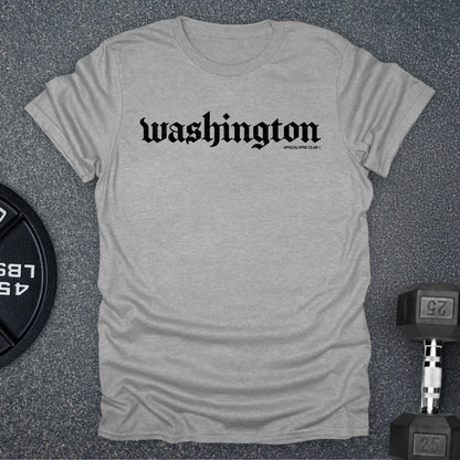 Apocalypse Club Washington DNA Sport Grey gym t-shirt