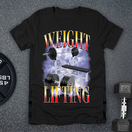 Weightlifting Bootleg T-Shirt - Apocalypse Club