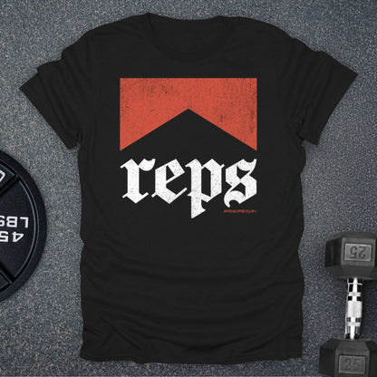 Apocalypse Club Western Reps Black gym t-shirt