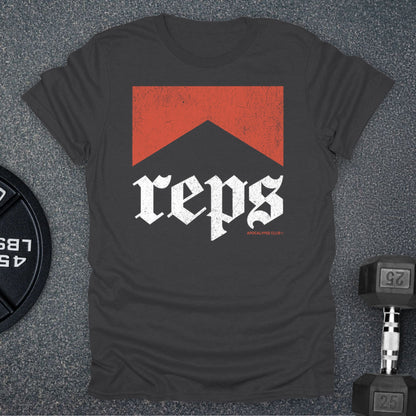 Apocalypse Club Western Reps Charcoal gym t-shirt