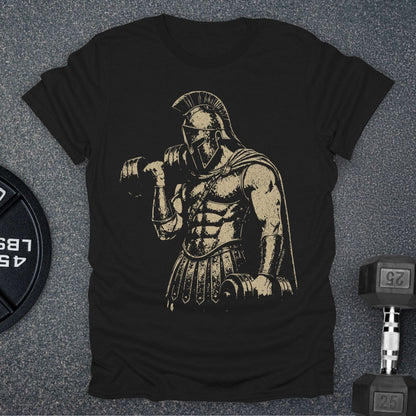 Apocalypse Club Spartan Iron Black gym t-shirt