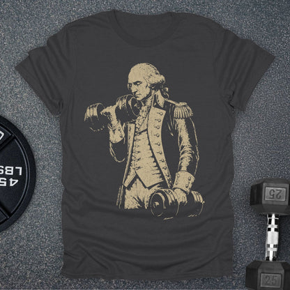 Apocalypse Club Washington Iron Charcoal gym t-shirt