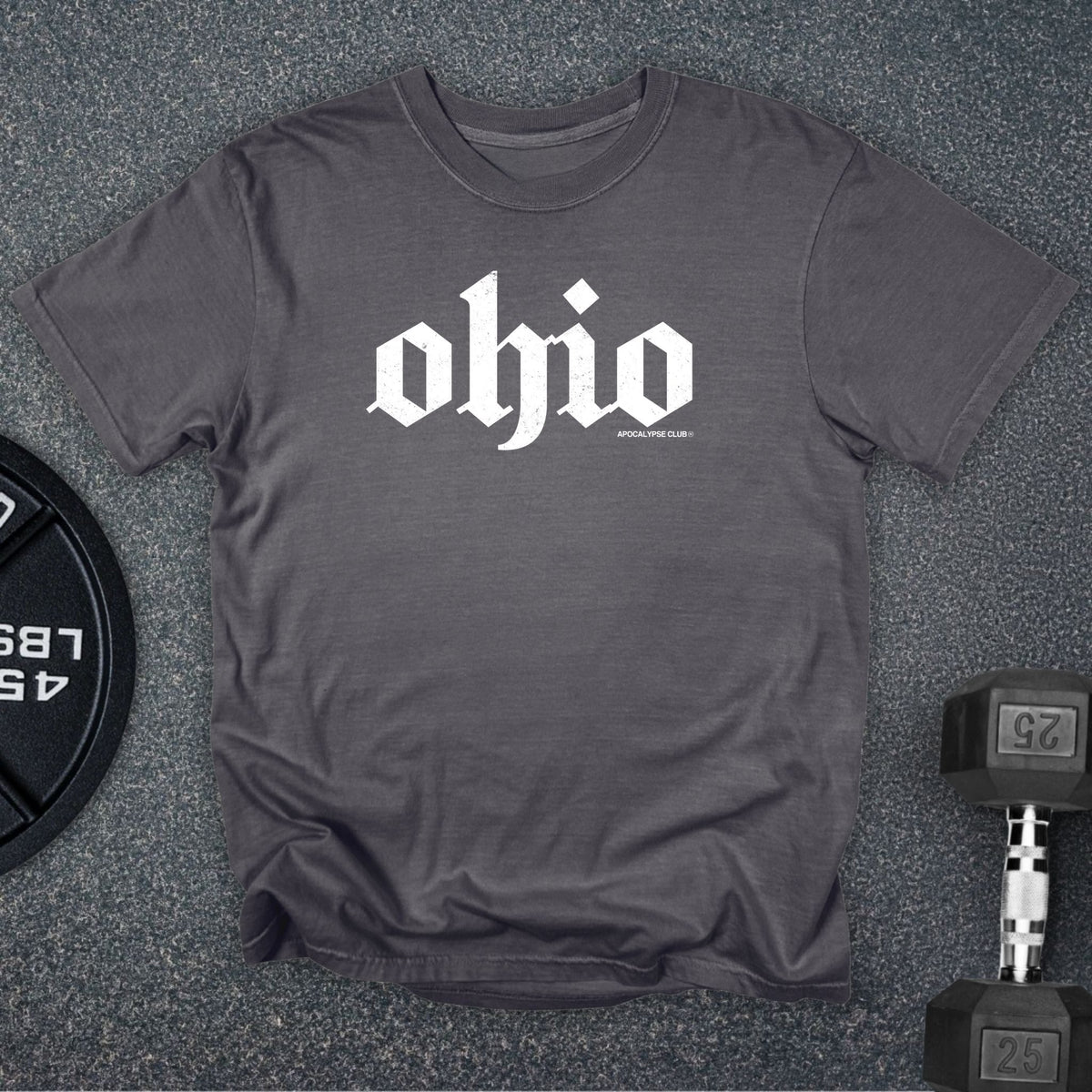 Apocalypse Club Ohio DNA Premium Pepper gym t-shirt