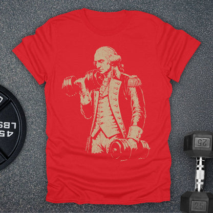 Apocalypse Club Washington Iron Red gym t-shirt