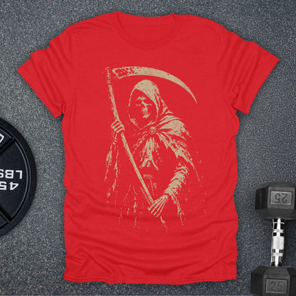 Apocalypse Club Death Can Wait Red gym t-shirt